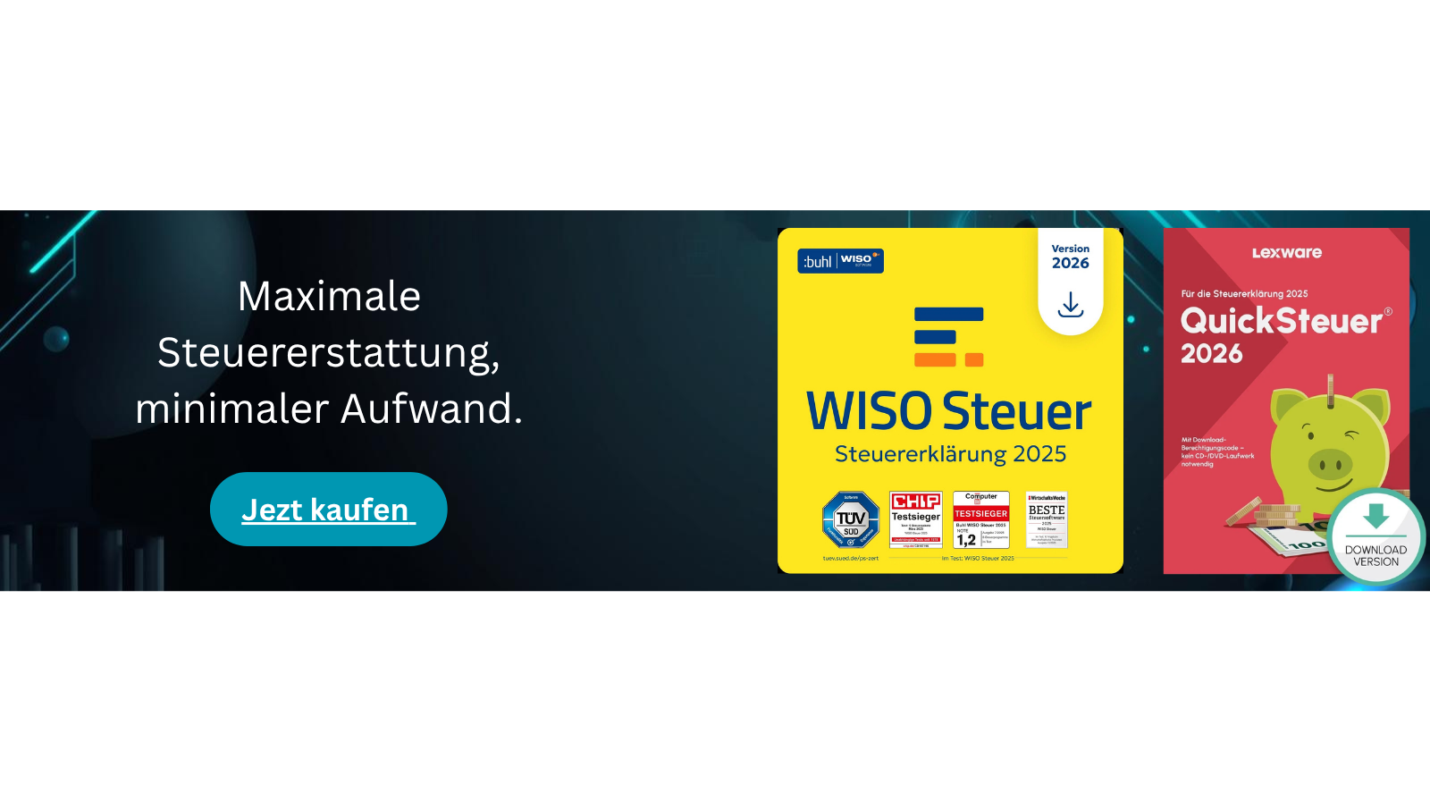 Banner Steuer